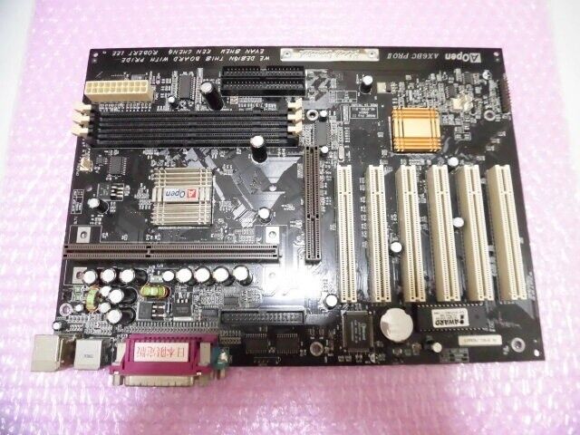 Aopen AX6BC PRO II Black Limited (INTEL 440BX) Slot1 ATX motherboard From Japan