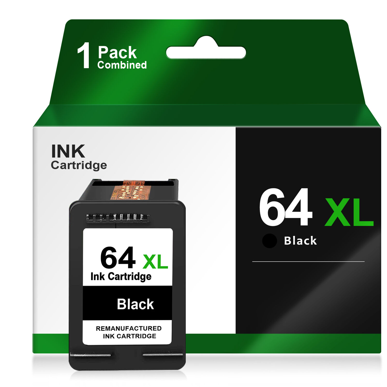 64XL XXL Black Color Ink Cartridge 64 XL for HP Envy 7155 7158 7855 7858 Printer