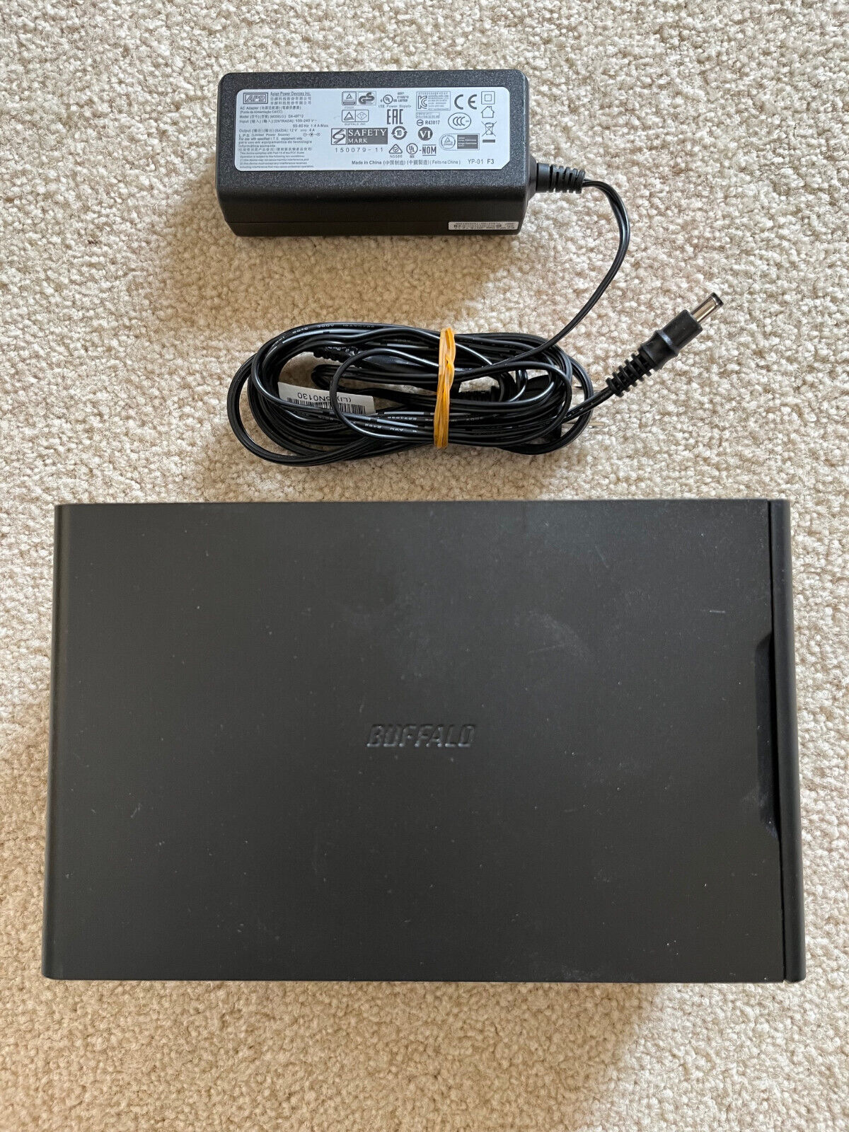 Buffalo LinkStation LS220D0402 w/2x2TB HD & AC adaptor