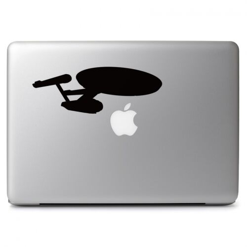 Star Trek Starship Decal Sticker for Macbook Air Pro Laptop Car Window Wall Art