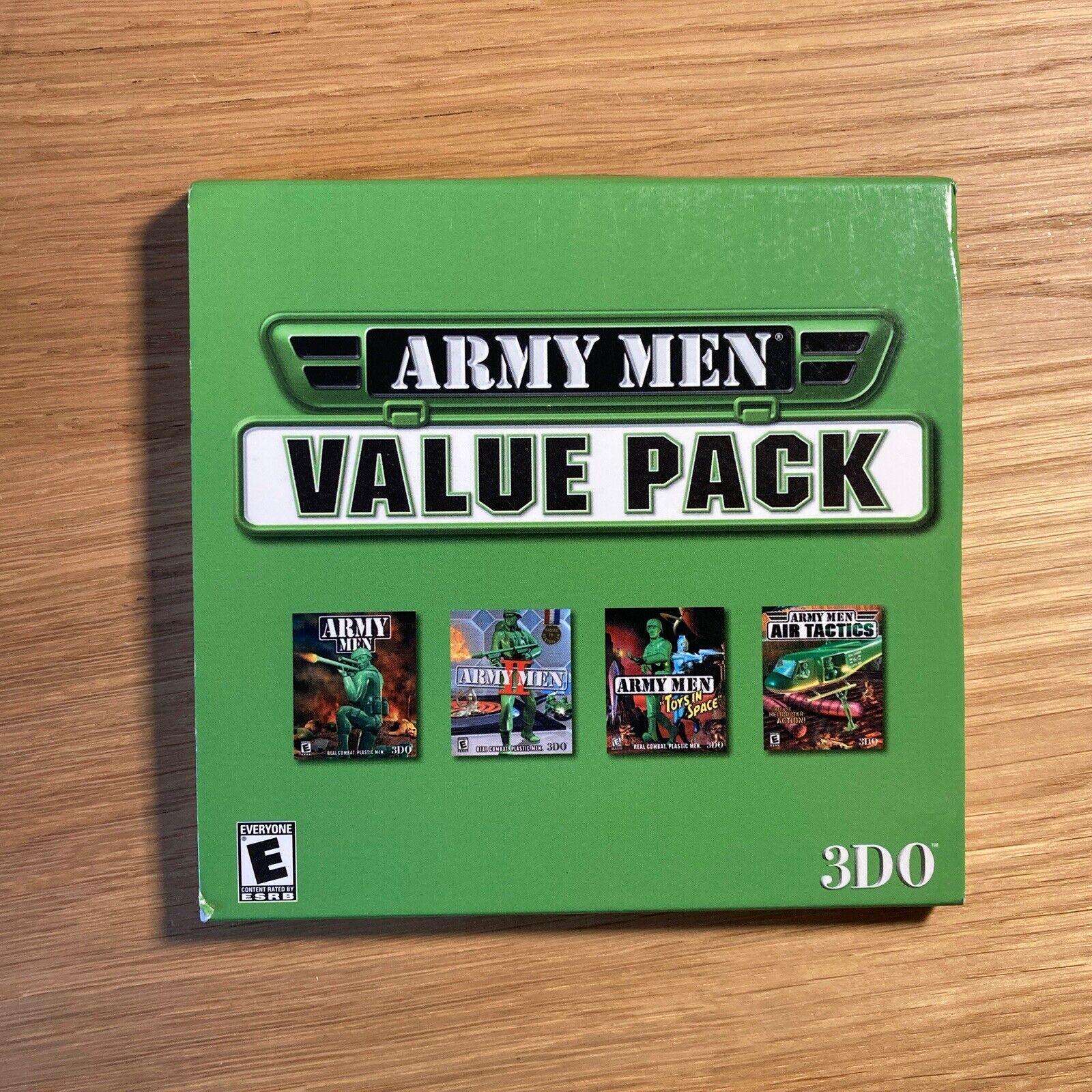 Army Men Value Pack PC CD-ROM Army Men 1 and 2 Toys in Space and Air Tactics 