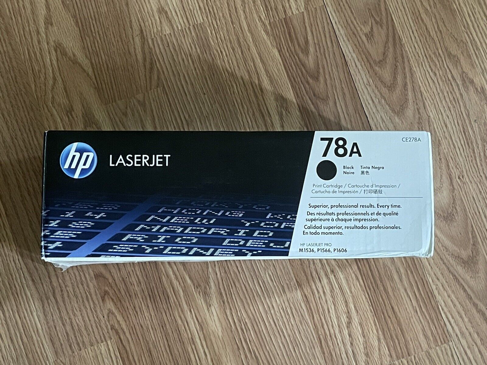 Genuine HP 78A (CE278A) Black Toner For Laserjet Open Box - Sealed Bag