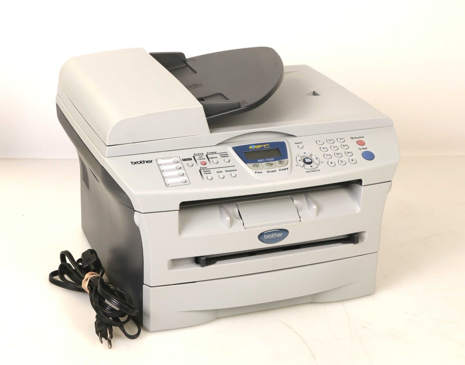 Brother MFC-7420 All-In-One Laser B&W Printer A1 FULLY TESTED Page Count 2868