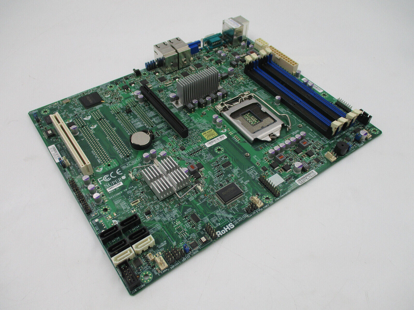 Supermicro X9SCL-F DDR3 LGA 1155 PCI E Server Motherboard Tested Working