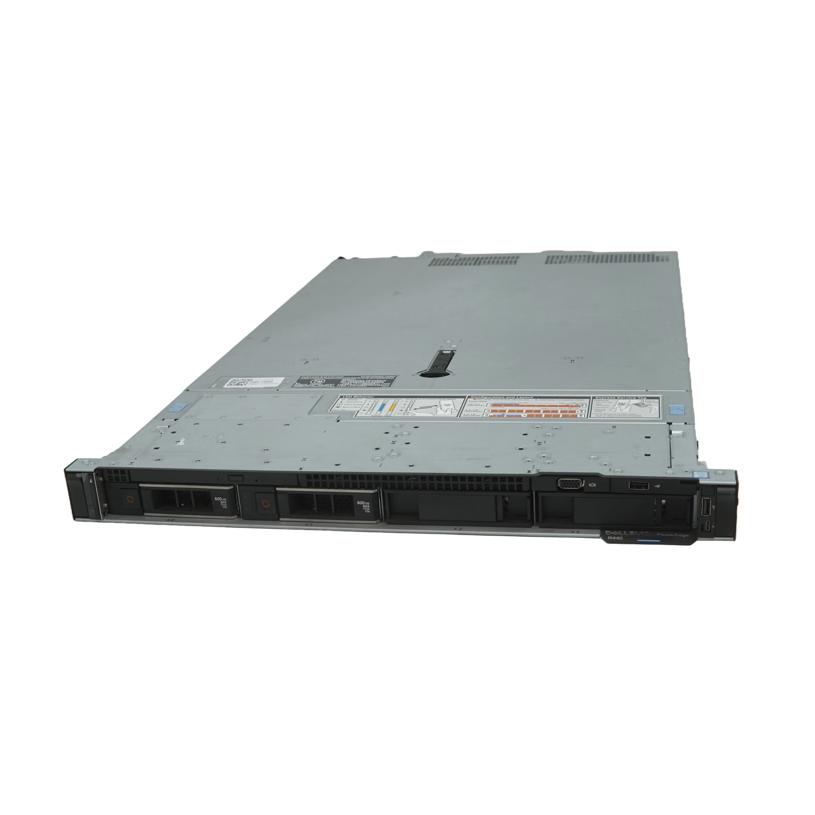 Dell PowerEdge R440 1U Server w/ 1x Gold 5122, 32GB (2x16) RAM,  H730P