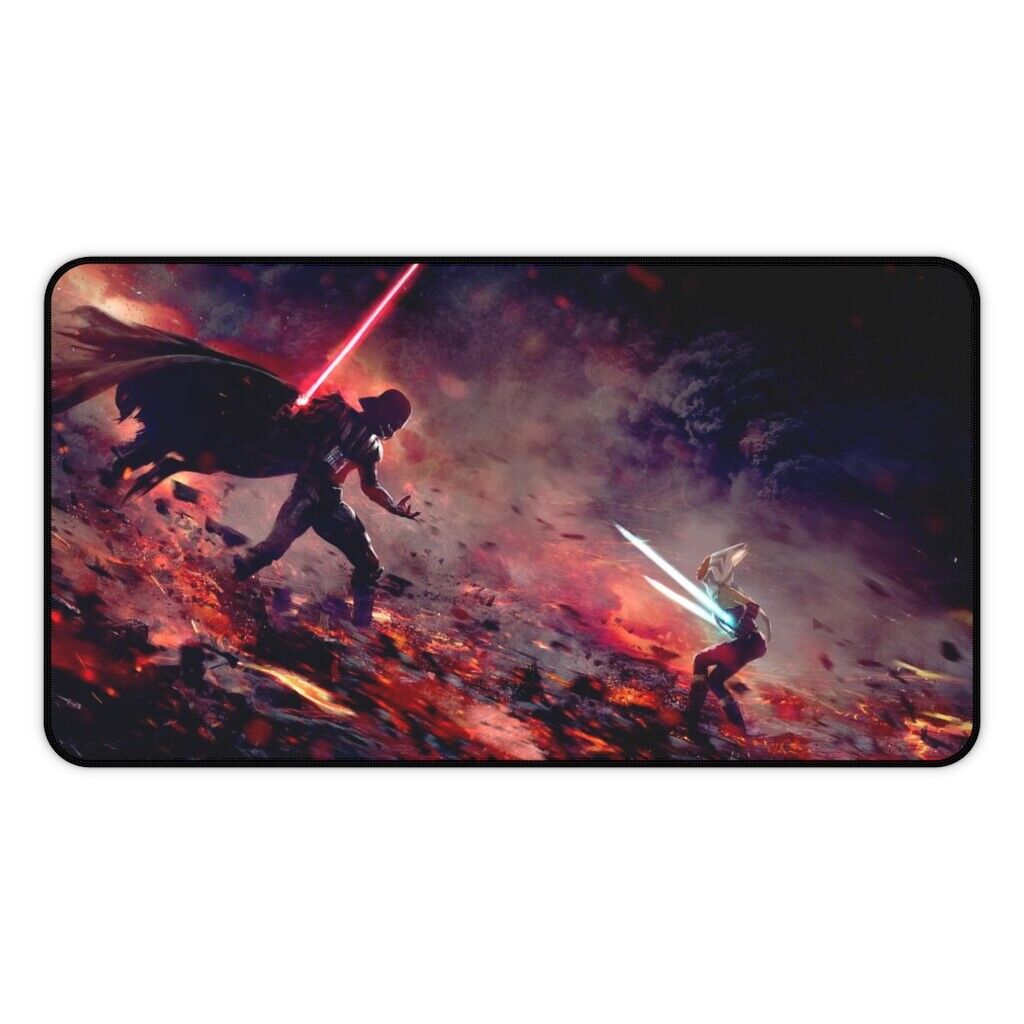 Darth Vader Vs Ahsoka Tano Mousepad - Star Wars Disney Mouse Pad