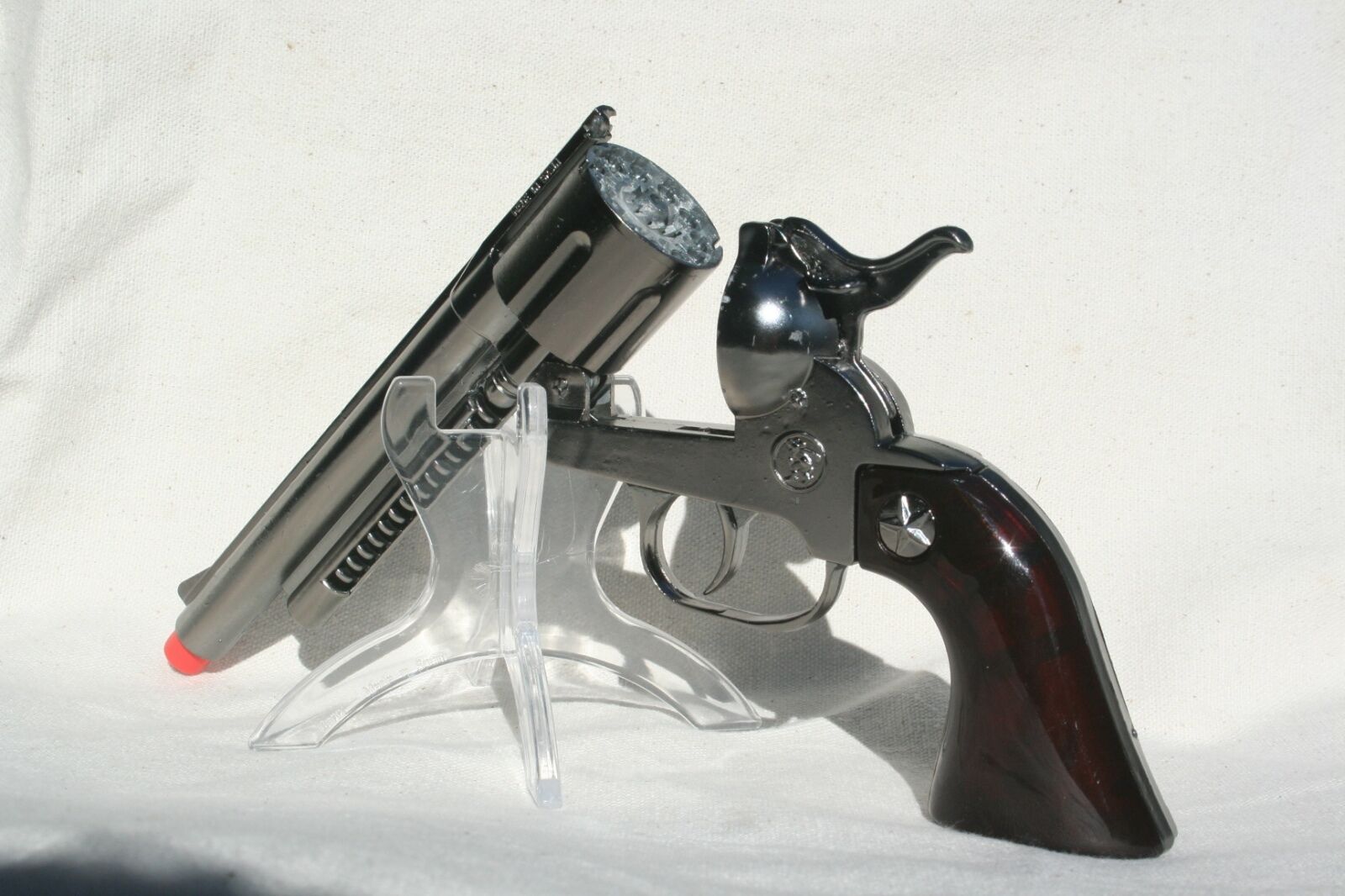 Cap Gun Cowboy Revolver Made in Spain 12 Shot Ring Cap Toy Gun BRAND NEW 10007
