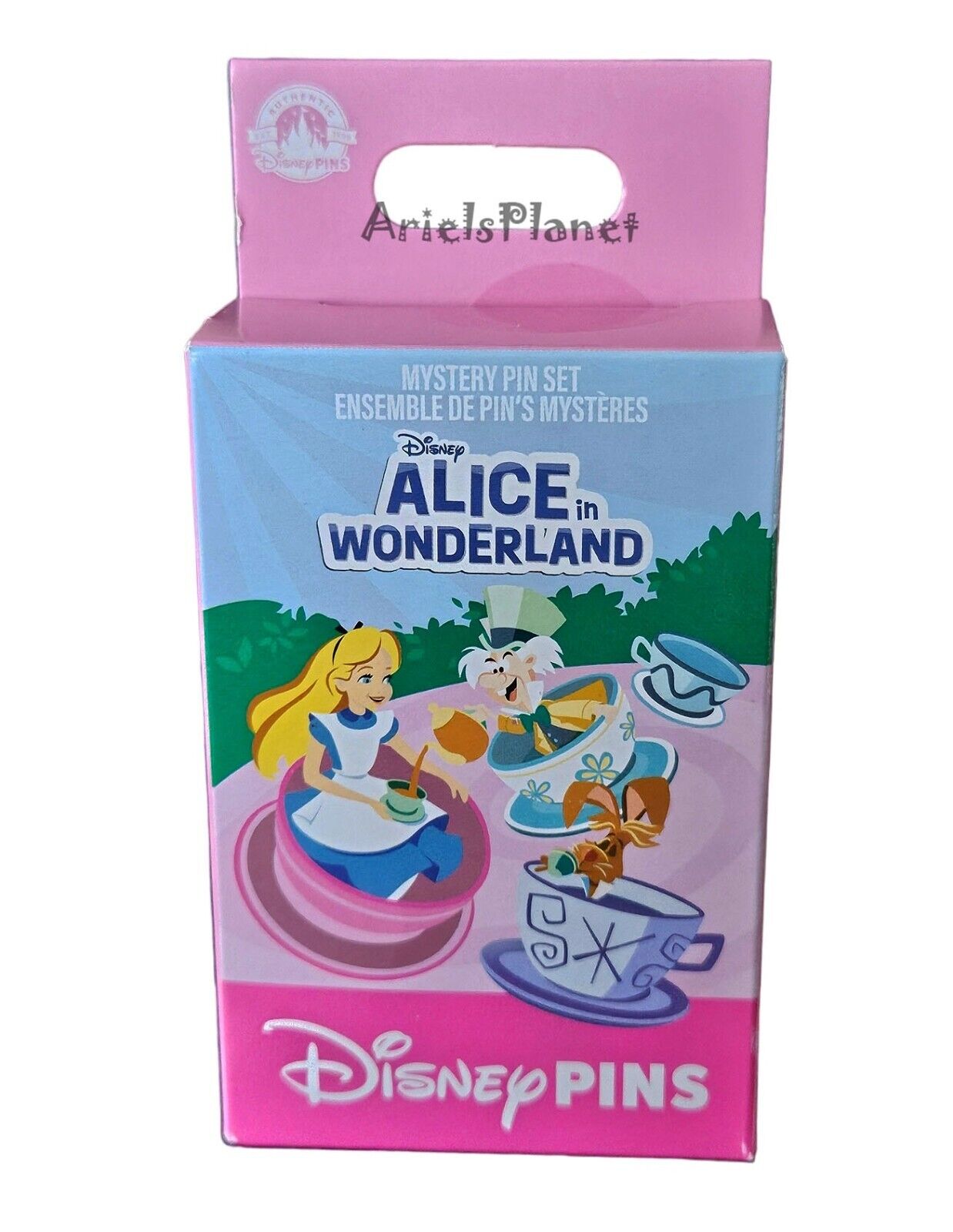 2024 Disney Parks Alice in Wonderland Lamps Mystery Box Set of 2 Pins