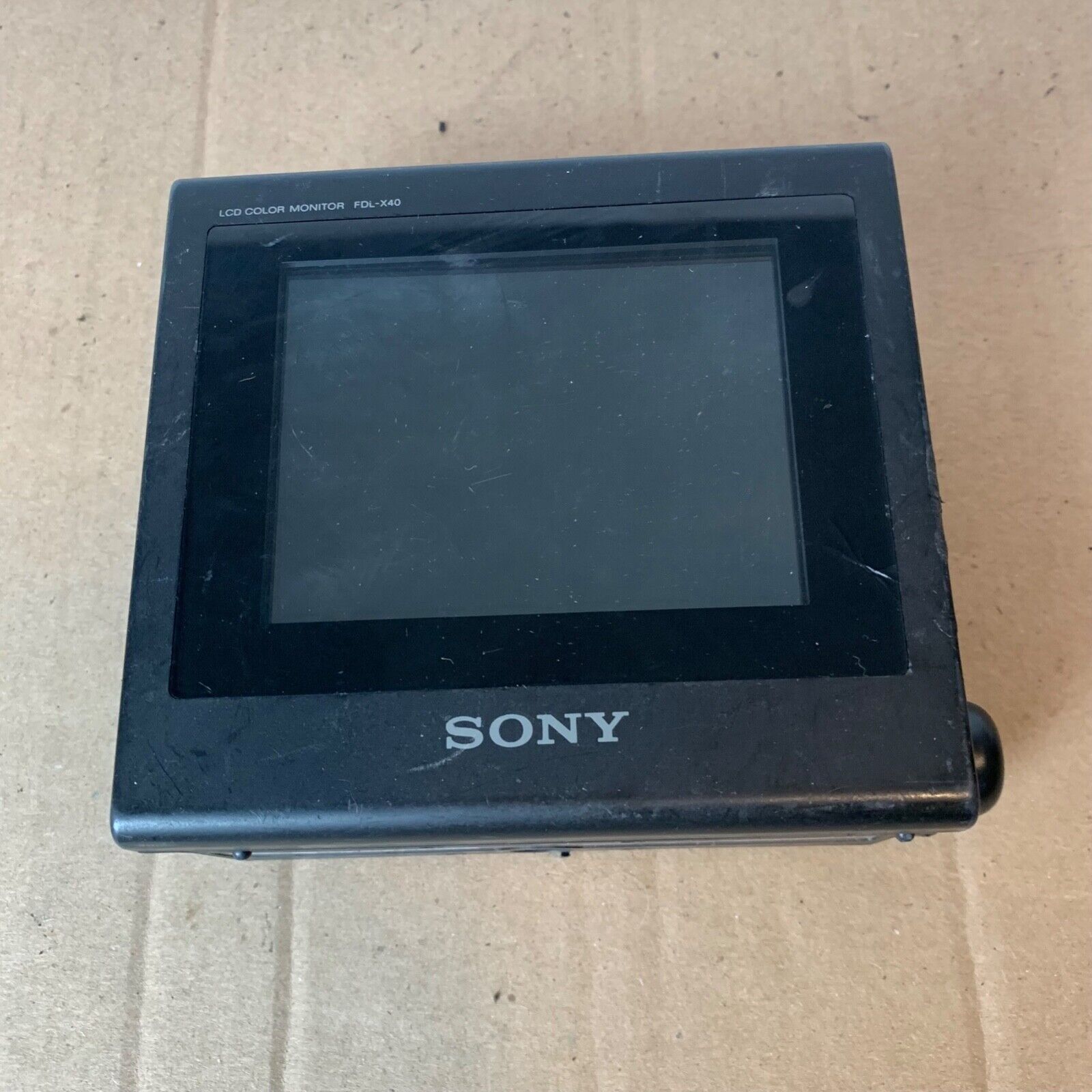 Sony FDL-X40 4” LCD Color Monitor For Parts only