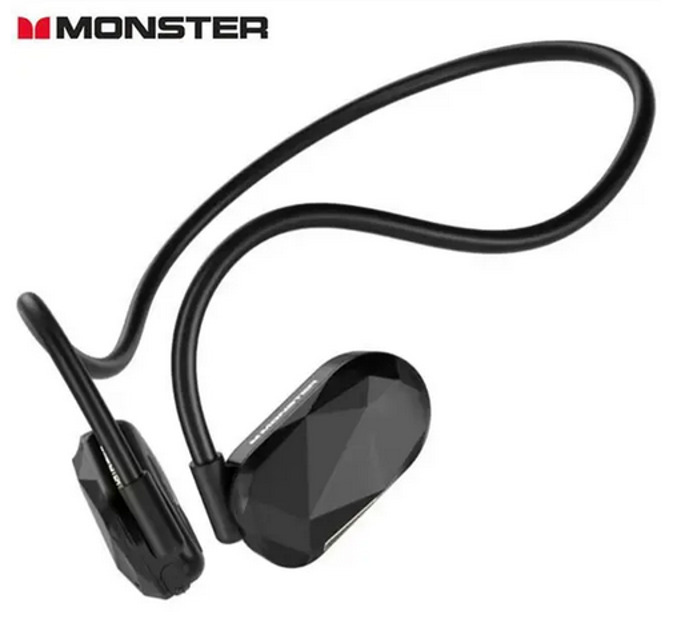 Monster Air Free Bone Conduction Headphone Wireless Bluetooth 5.3 HiFi Music