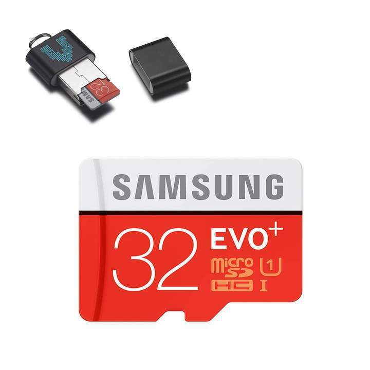 32GB Micro SD (Samsung Evo) Card with NOOBS for Raspberry Pi 2,3,4, + USB Reader