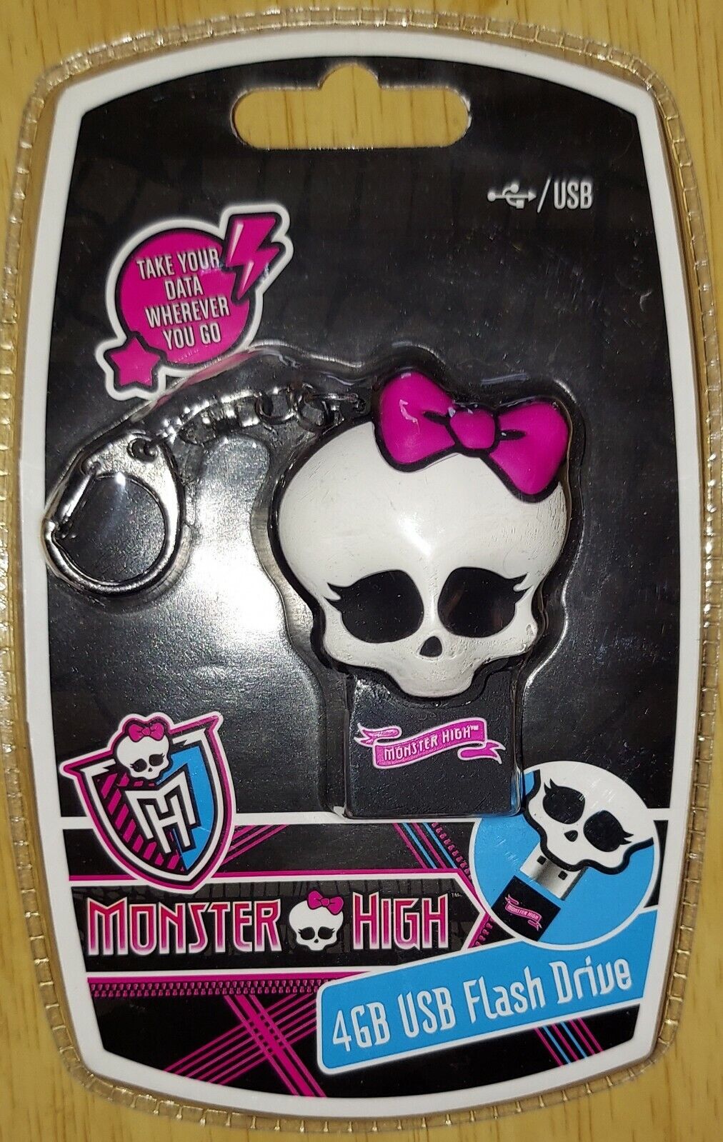 Monster High 4 GB USB Flash Drive New Old Stock