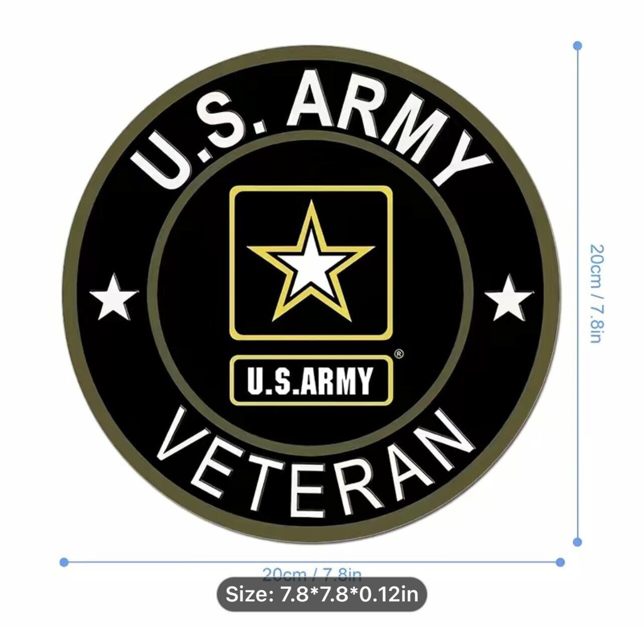 US Army Veteran Computer / Laptop Mouse Pad New