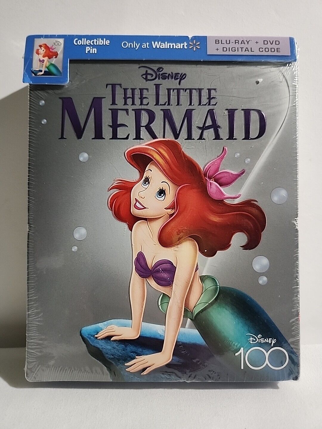 Disney The Little Mermaid Blu-Ray + DVD + Digital Code **Brand New** Sealed
