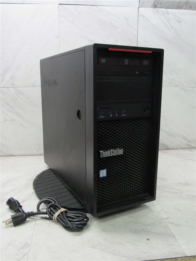 Lenovo ThinkStation PC P310 MT E3-1275v5 3.60GHZ 16GB RAM TESTED Computer 400W