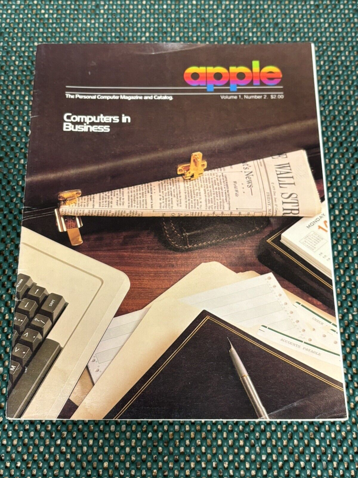 Vtg. 1979 Apple The Personal Computer Magazine Vol. 1 #2 Computers In Business