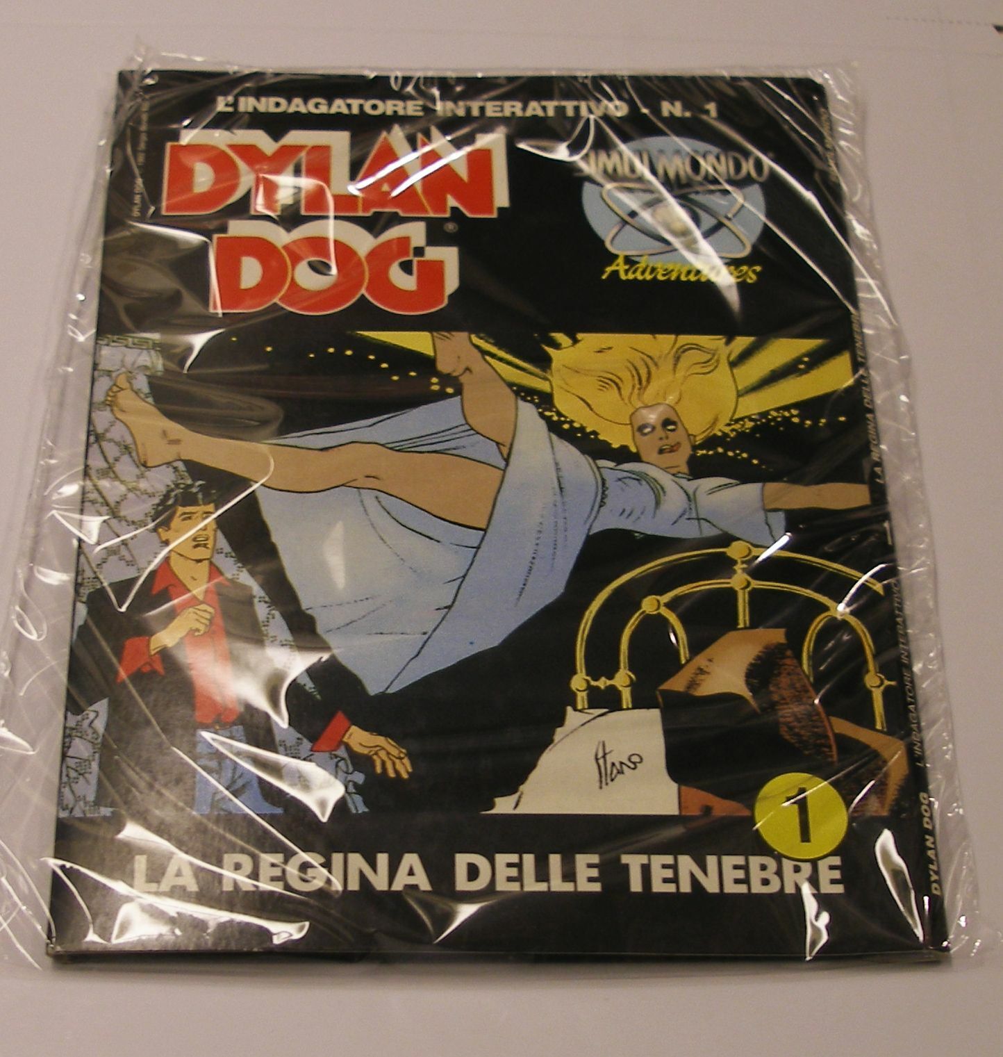 VERY RARE: Dylan Dog 01: La Regina delle Tenebre by Simulmondo for Amiga -NEW
