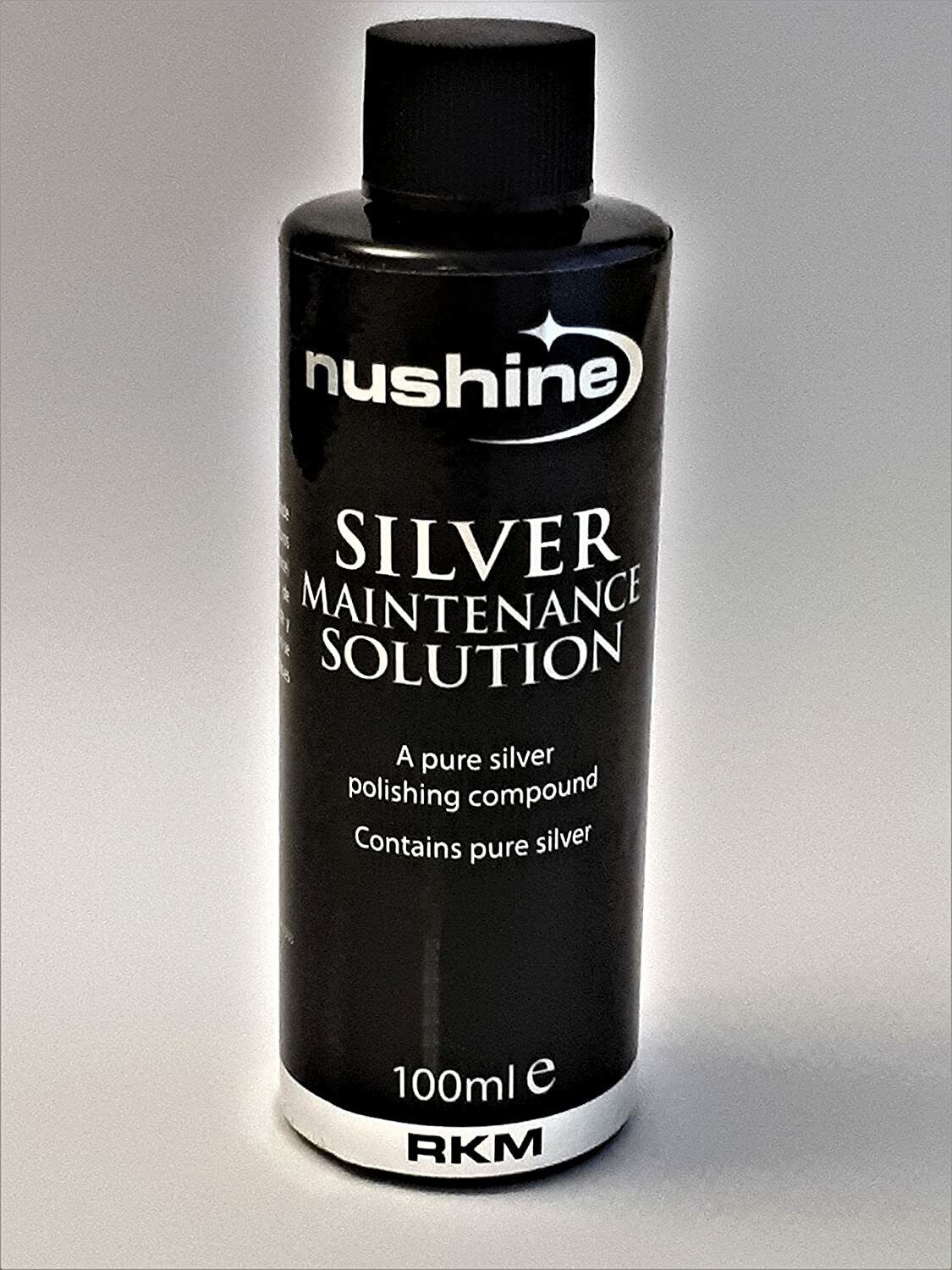SILVER MAINTENANCE SOLUTION -CLEANS AND RESTORES SILVER AND SILVER PLATE VASES
