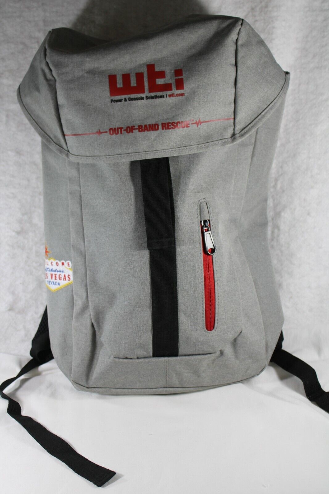 Backpack Computer Bag - Welcome to Las Vegas - WTI Padded Straps