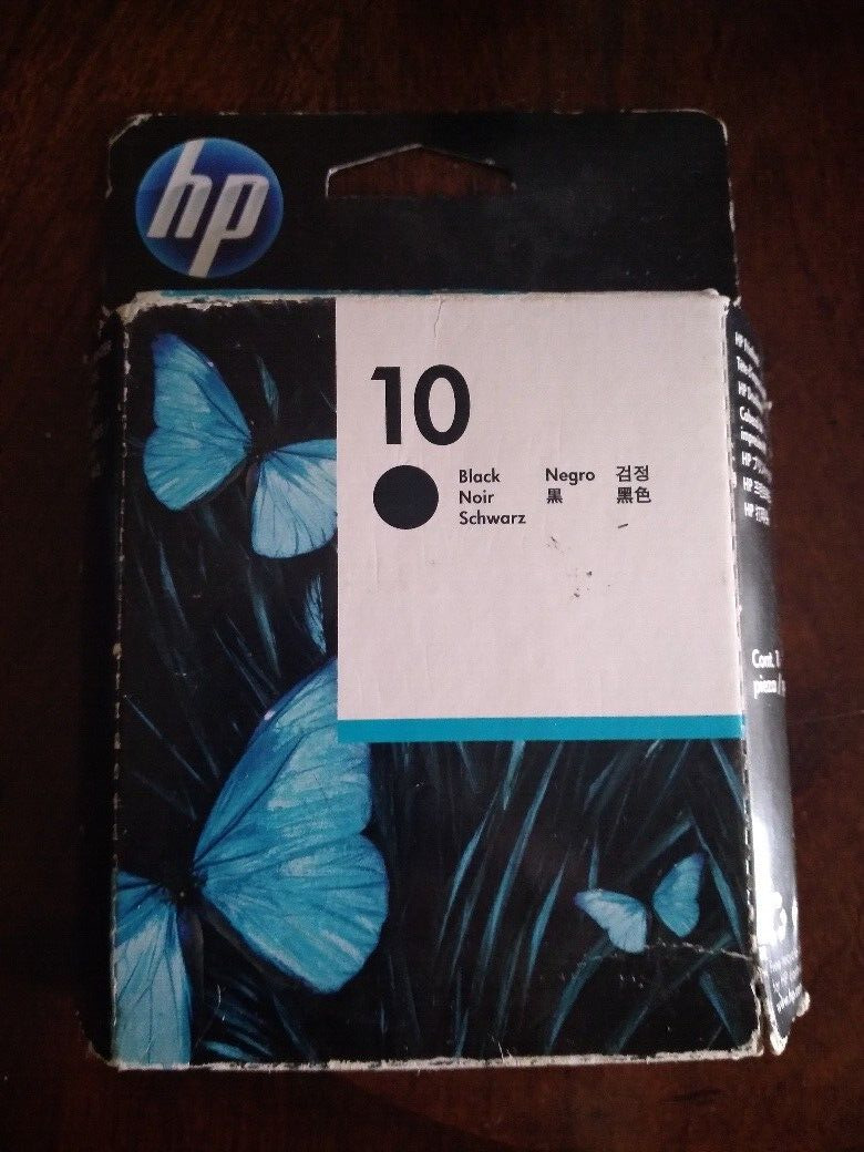 HP 10 black  Printhead C4800a  Cartridge OEM  FAST SHIP 2013