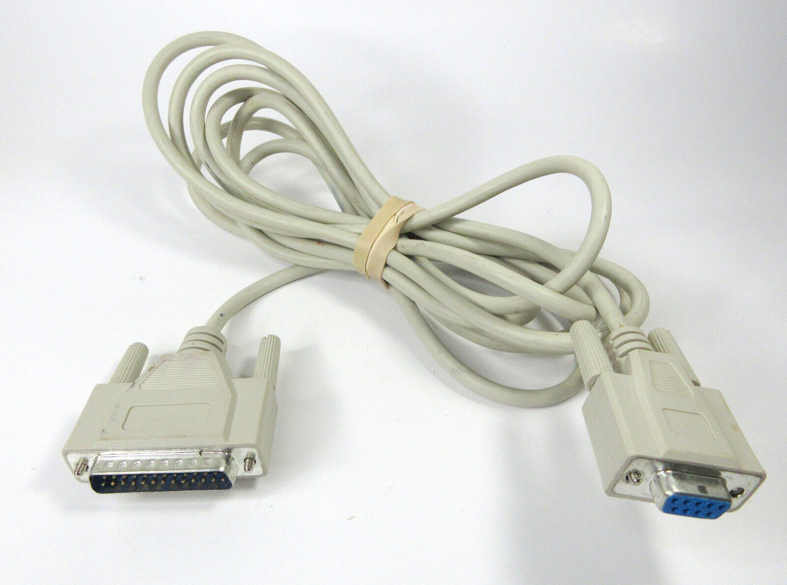 Vintage DB25 25-Pin Male to VGA 9-Pin Female Cable Monitor 10ft