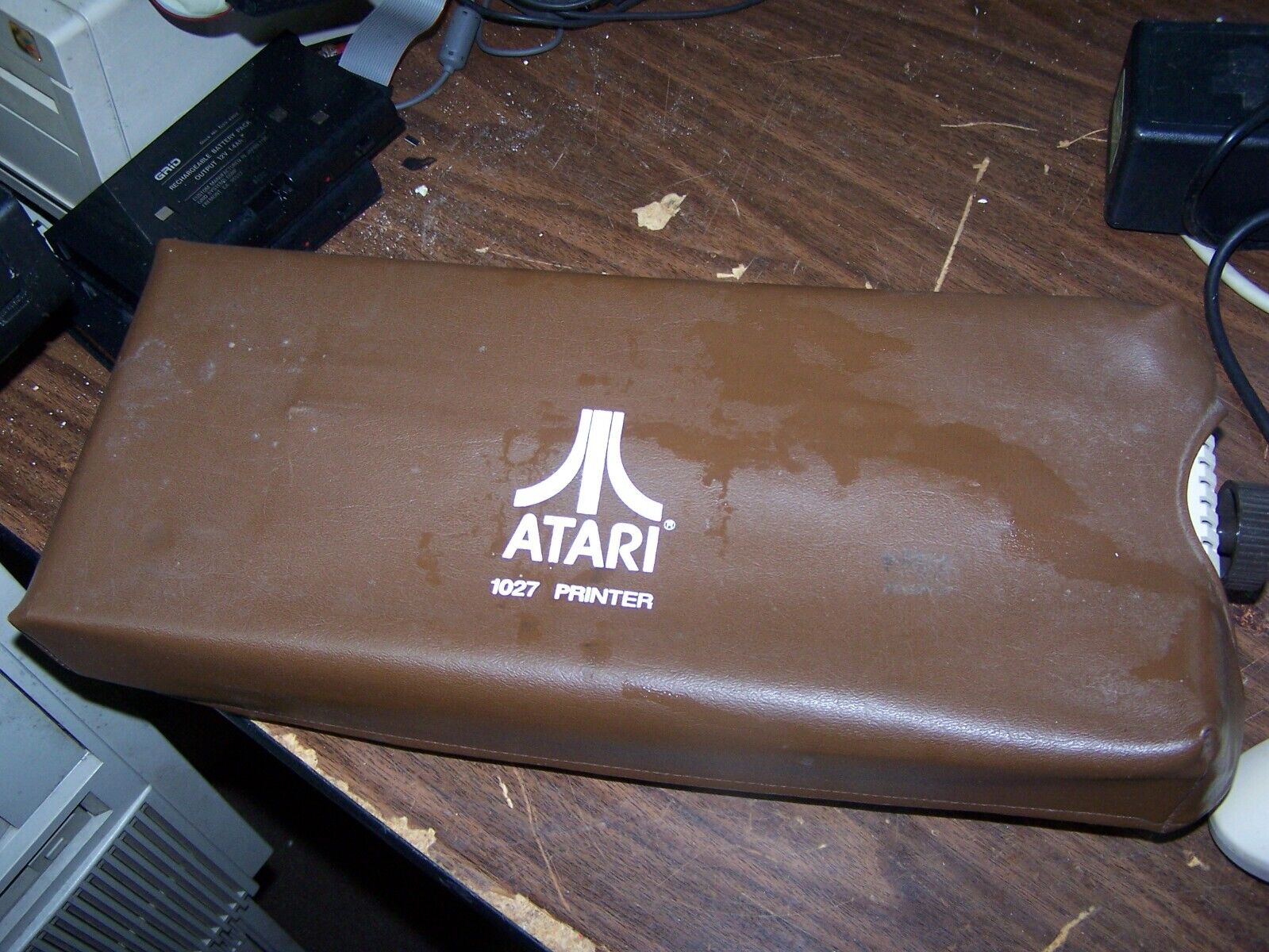 Atari 1027 Printer with cover - Estate Sale SOLD AS IS