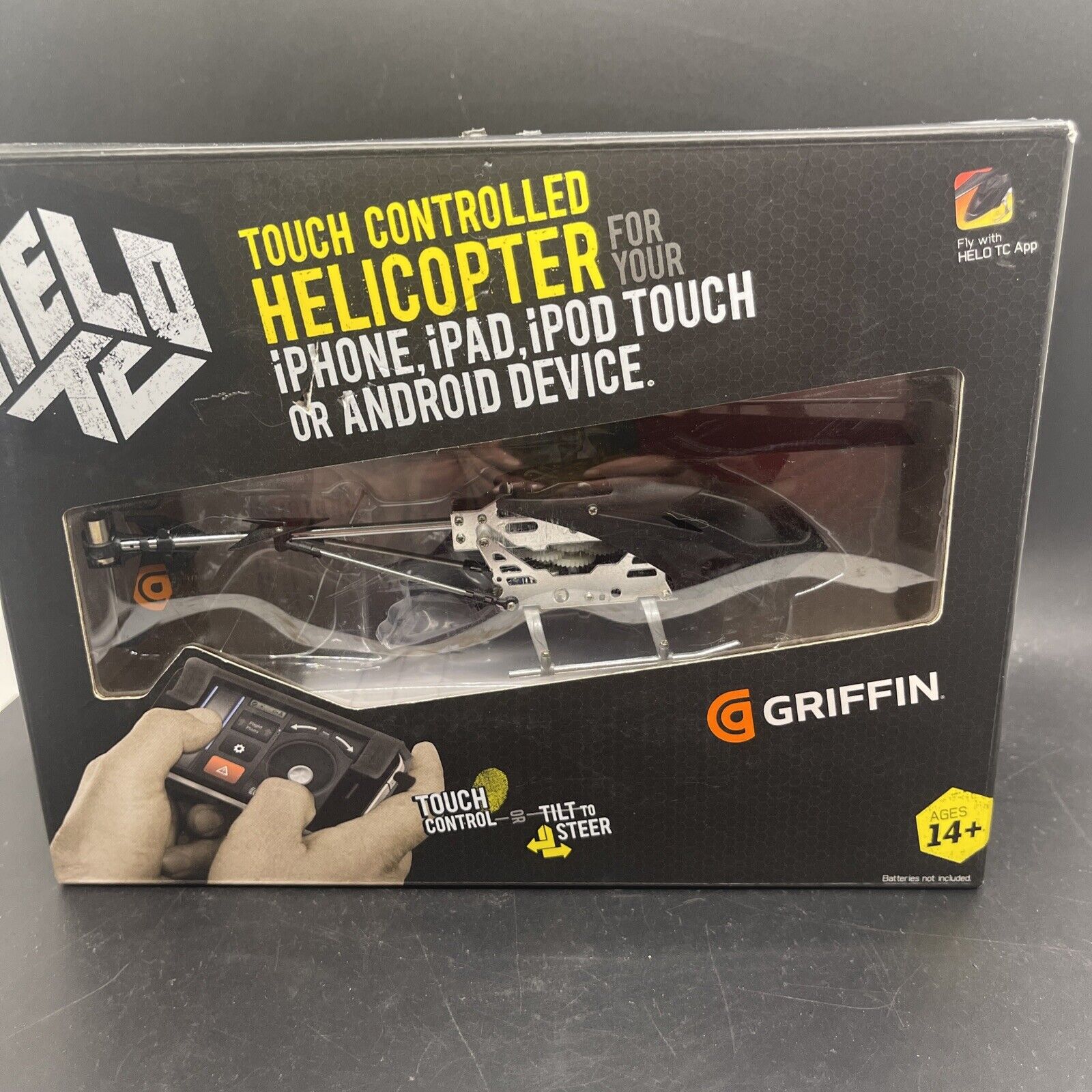 HELO TC Touch Controlled Helicopter GC30021 NOS Opened Box