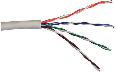 Carol Cp5.30.02 Cable,Cat 5E,24 Awg,1000 Ft,White