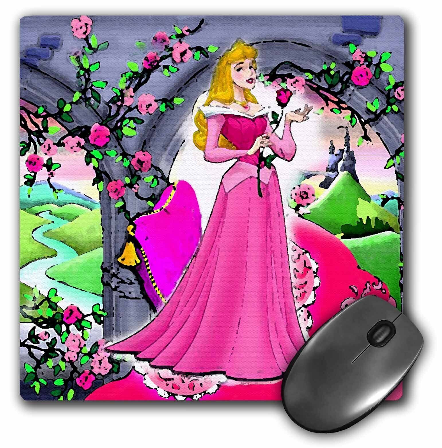 3dRose Beautiful Princess MousePad