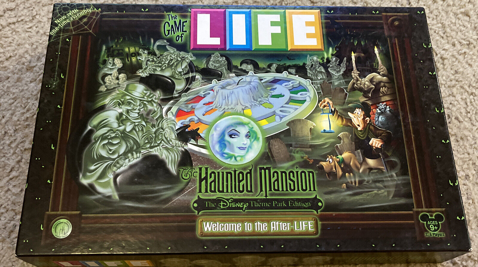 2009 The Game of LIFE The Haunted Mansion Disney Theme Park Edition complete