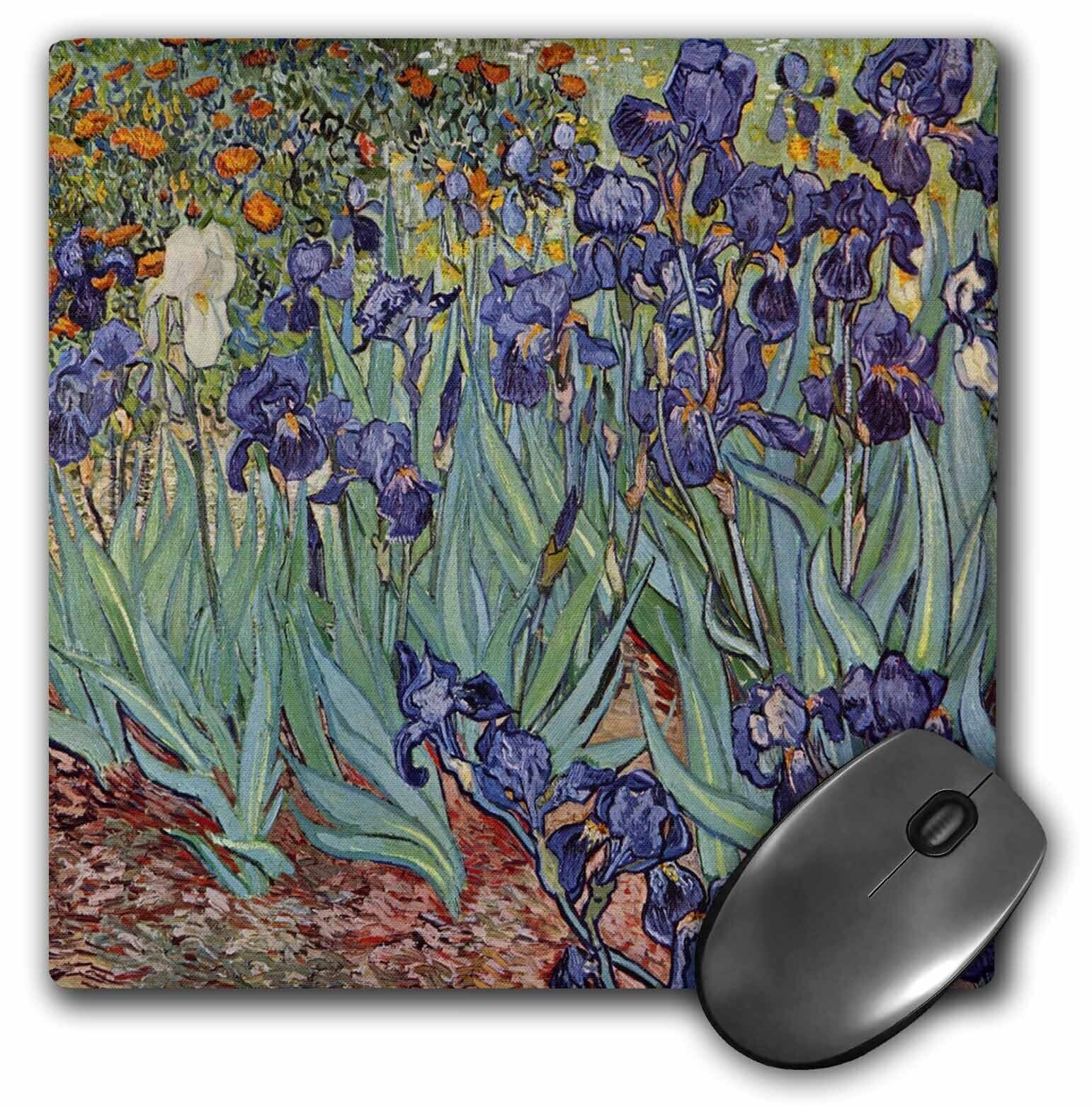 3dRose Van Gogh Irises - iris, flower, flowersanniversary, wedding anniversary,