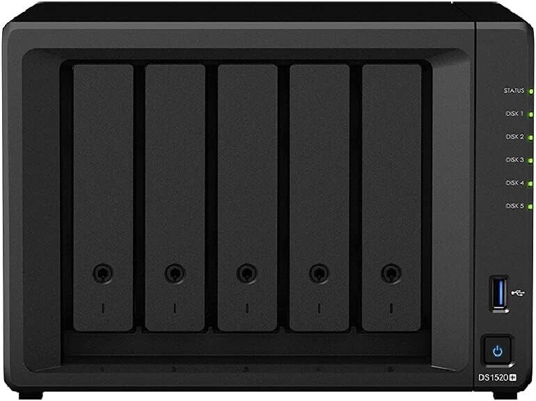 Synology DiskStation DS1520+ 5 Bay NAS, NEW