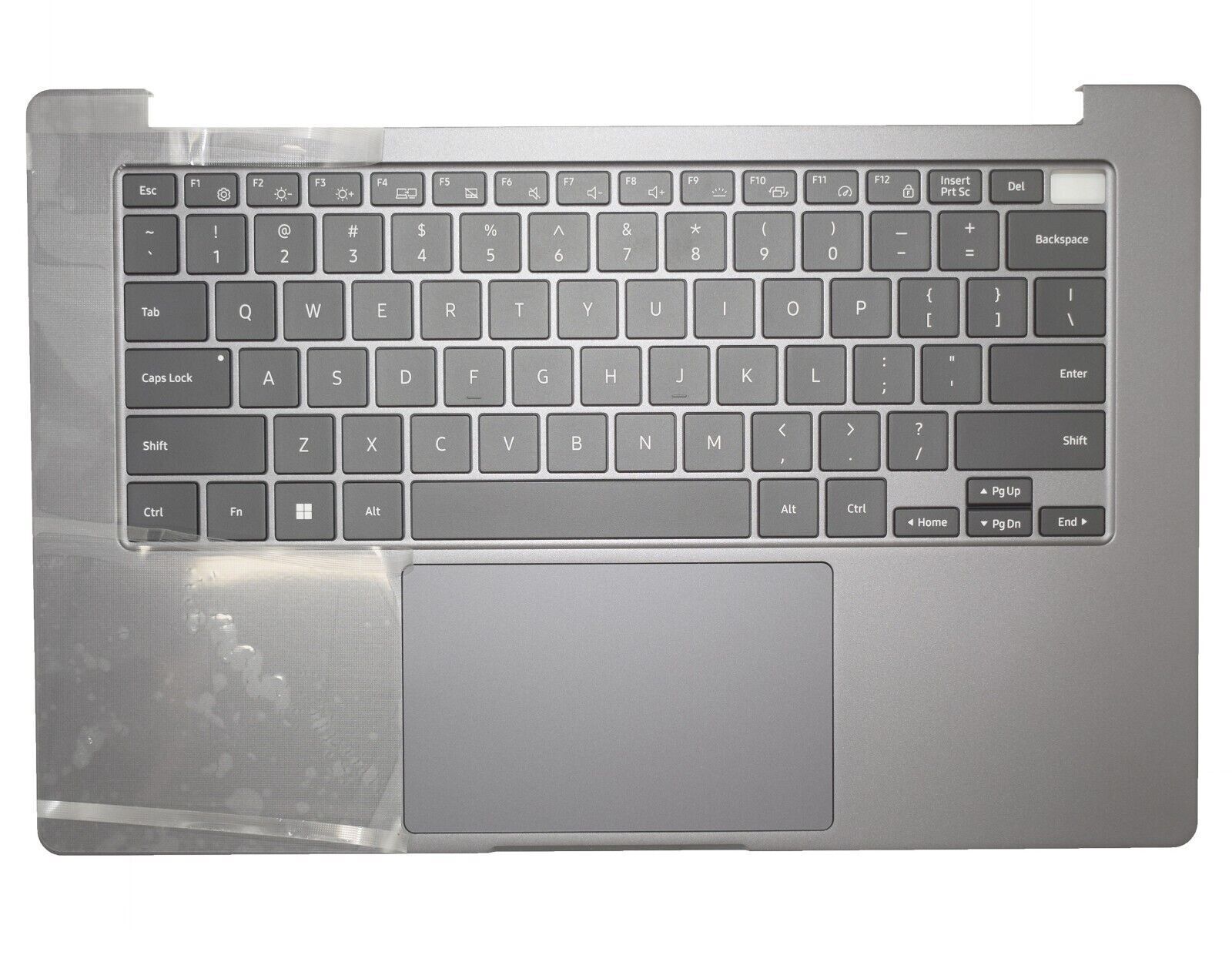 New Palmrest Upper Case w/US Keyboard TP For Samsung 14 Galaxy Book2 NP641BEF