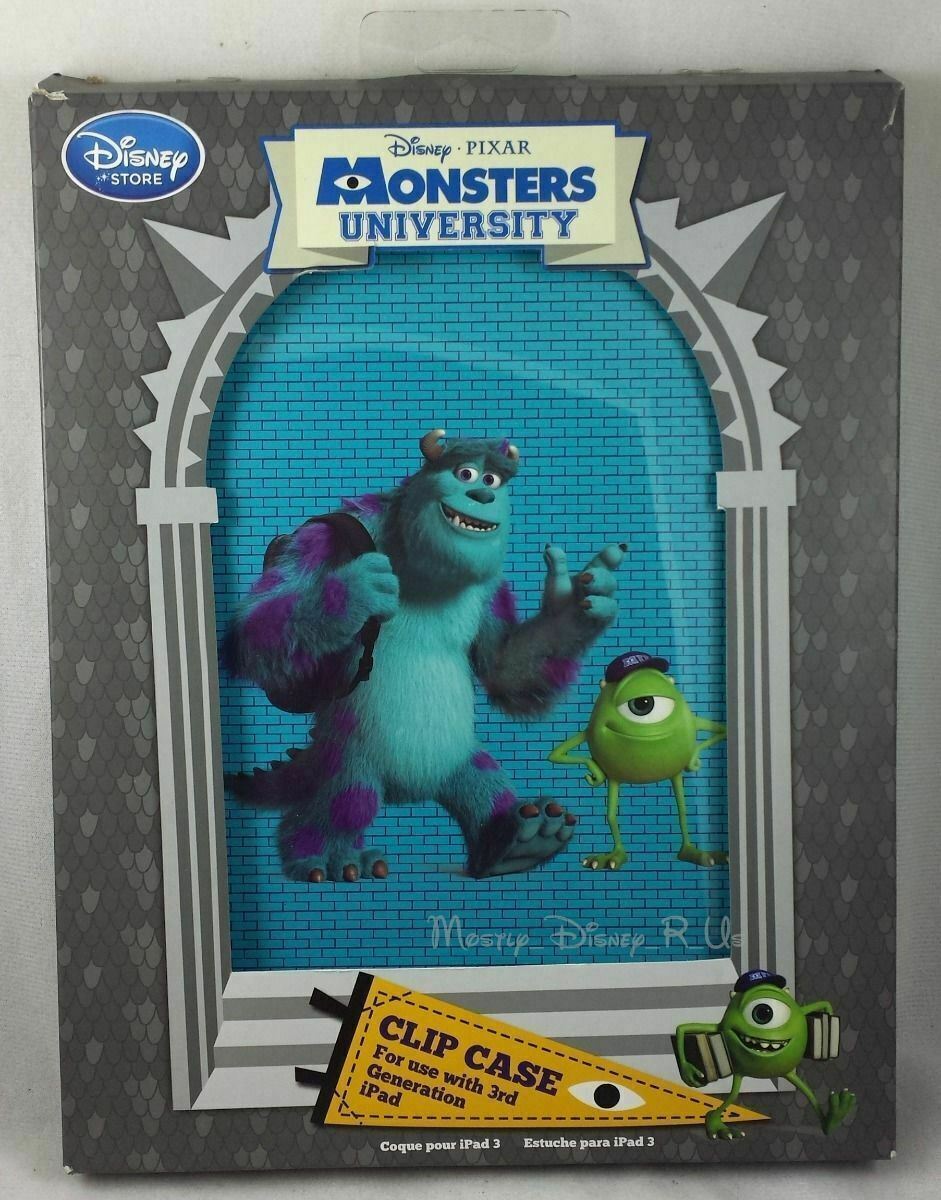 New Disney Store Monsters Inc . University Sulley iPad 3rd Generation Clip Case