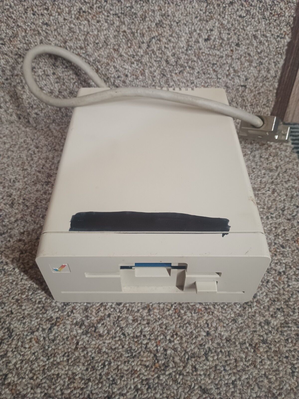 Commodore Amiga External 3.5 Disk Drive Amiga 1010 Untested 
