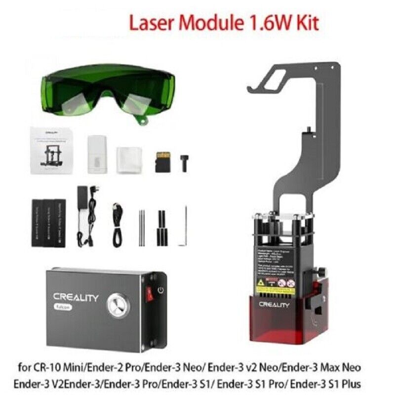 Creality 1.6W Laser Module Laser Engraver Module for Ender-3 Neo, V2 Neo V2, Pro