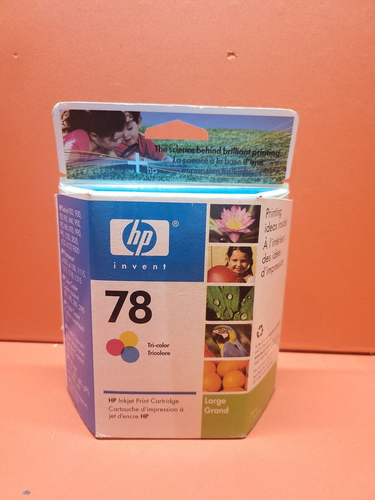 Vintage Genuine HP Invent 78 Tri-Color Print Cartridge ~ Sealed Read Description