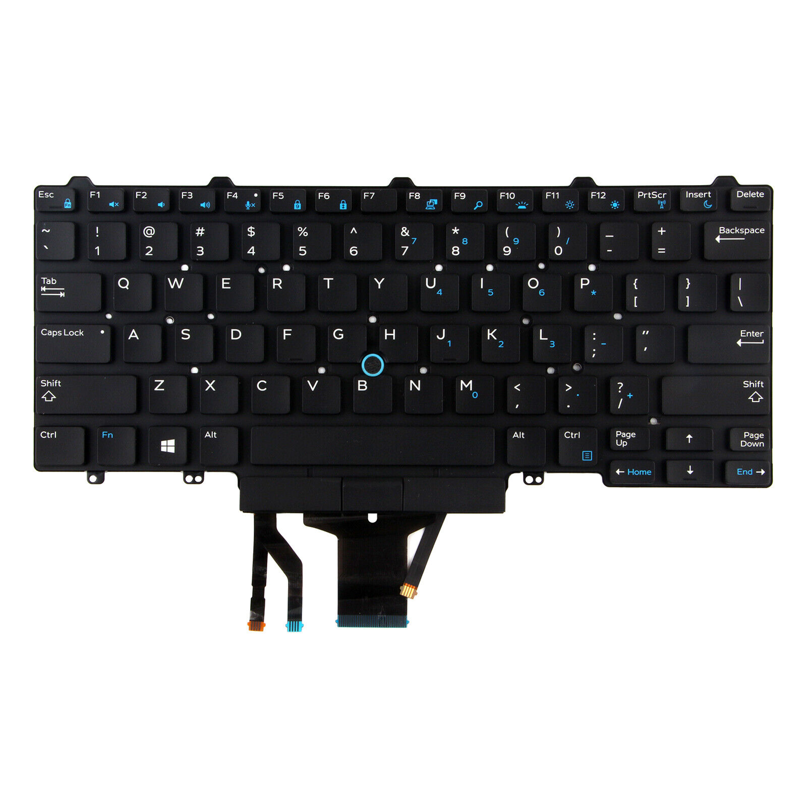 US Keyboard Backlit Fit Dell Latitude 3340 5480 5488 5490 5495 7250 7480 7490