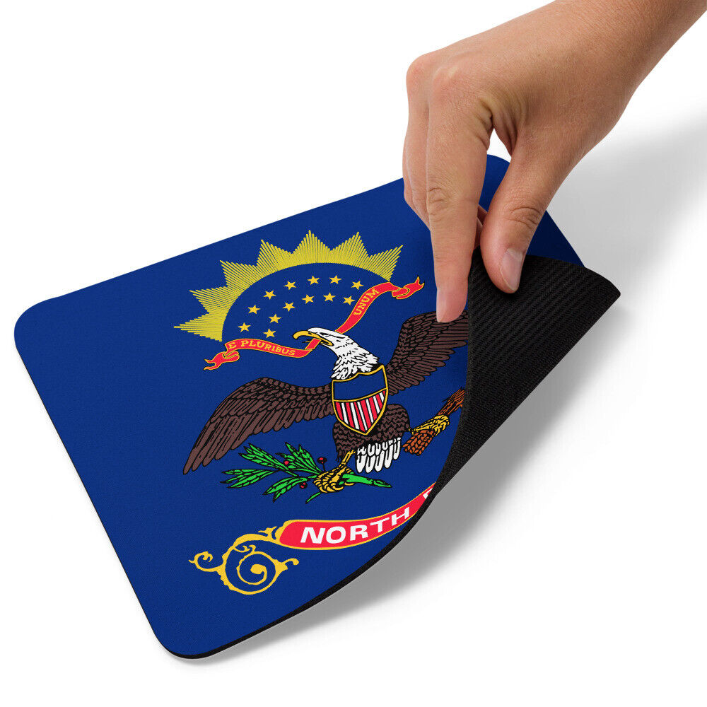 North Dakota State Celebration Flag Mouse pad