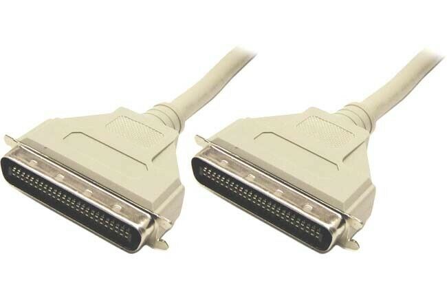 SCSI 50 Pin Centronics Male to Male Cable 6FT