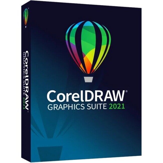 Corel CorelDRAW Graphics Suite 2021 Box Pack 1 License CDGS2021EFDP