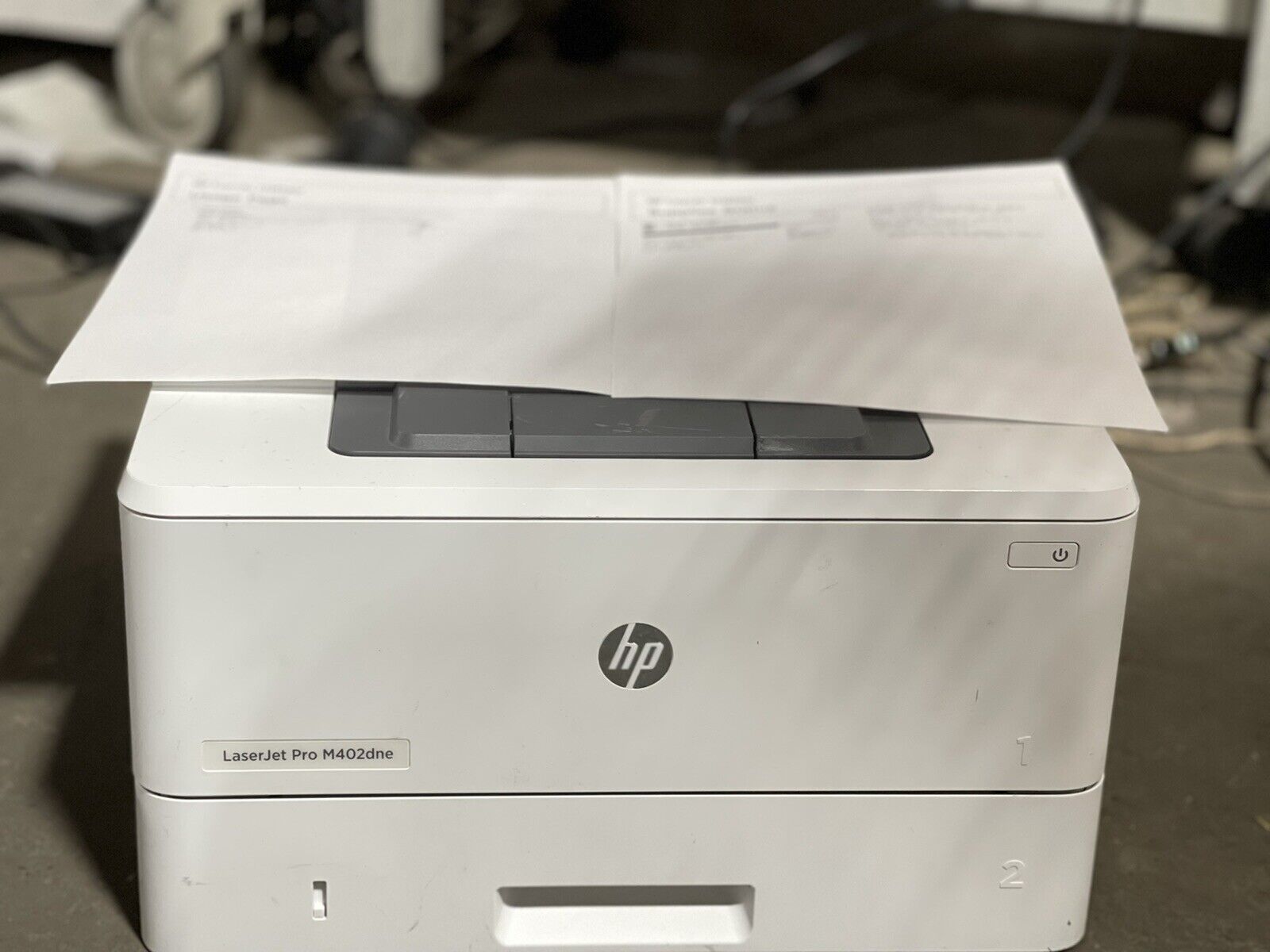 HP LaserJet Pro M402DNE Laser Printer/C5J91A✅500 Pages Count✅w High Toner✅