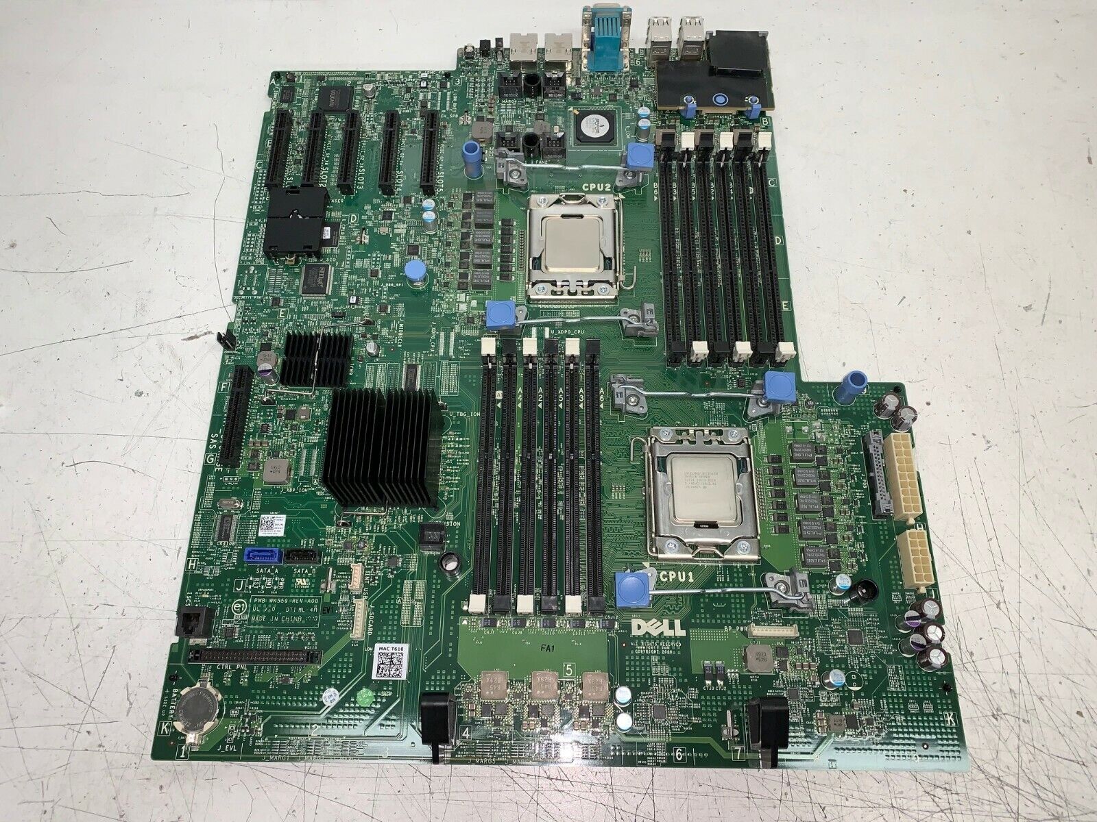 Dell 09CGW2 PowerEdge T610 Server System MB 12x DDR3 w/Xeon 2.40GHz CPU TESTED