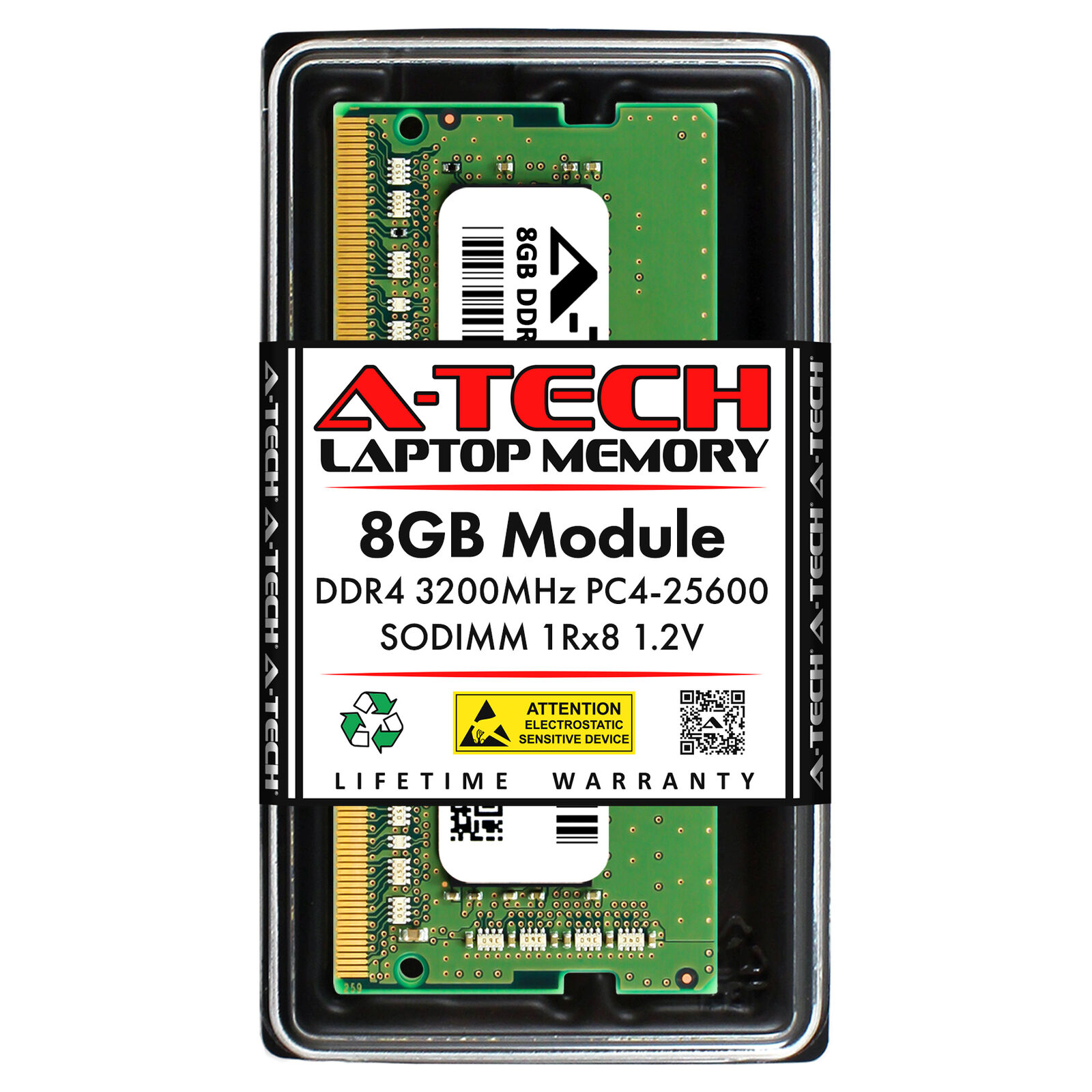 8GB PC4-25600 SODIMM Memory RAM for Dell OptiPlex 3080 MFF (AA937595 Equivalent)