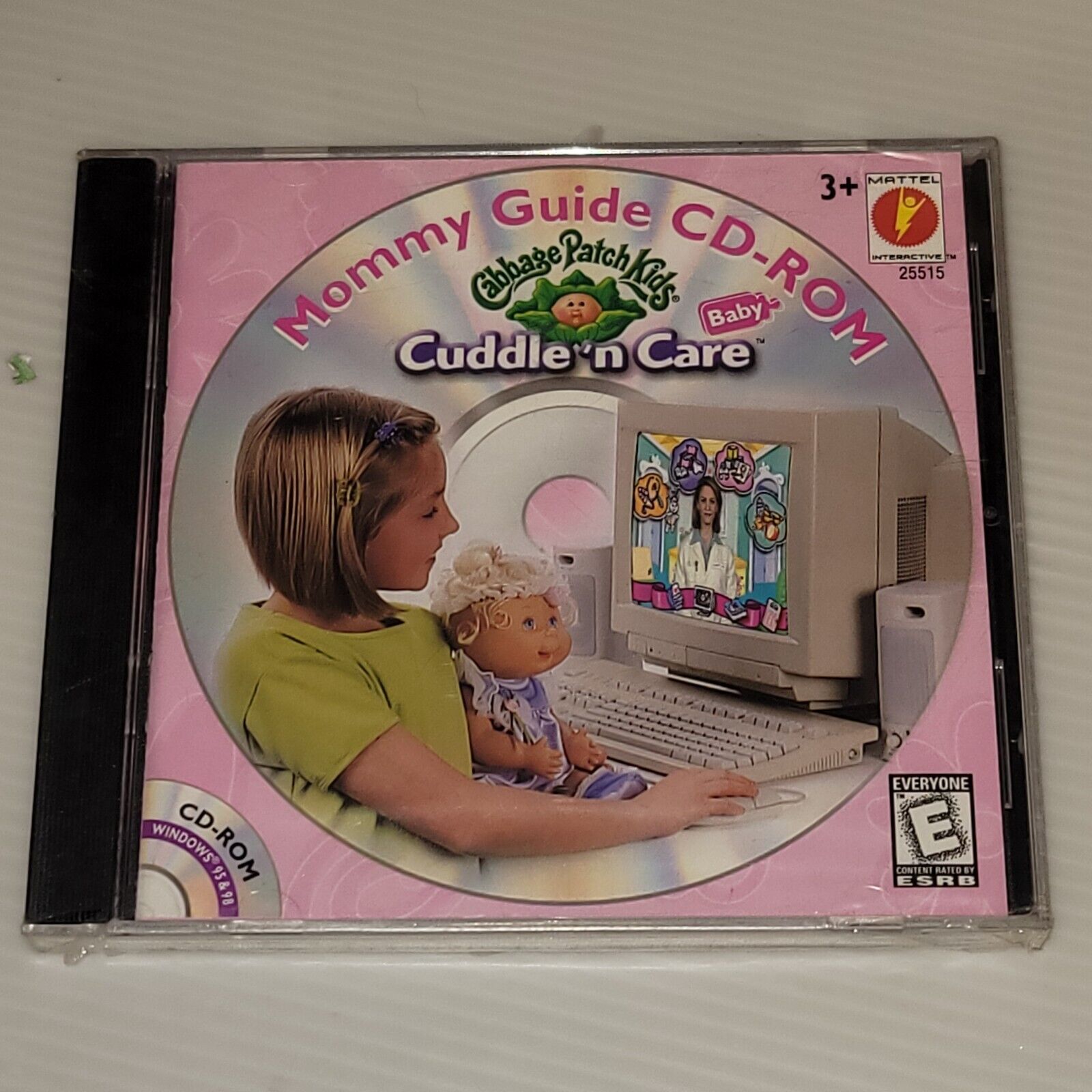 Cabbage Patch Kids Mommy Guide CD-ROM For Cuddle n Care