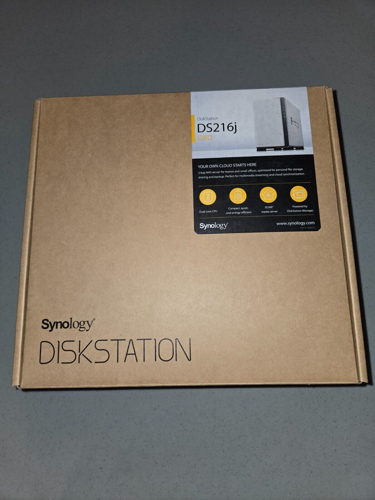 Synology DiskStation DS216j NAS - Network Attached Storage Unit