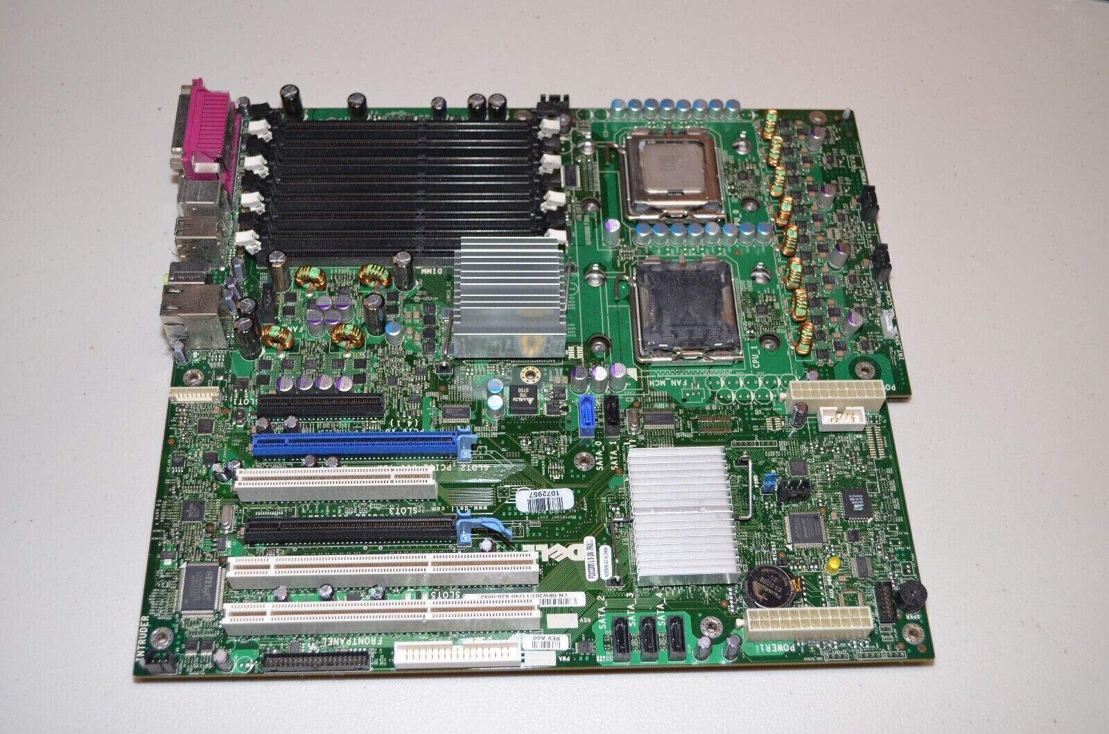 Dell Precision T5400 Dual Socket LGA771 DDR3 Motherboard 0RW203  Tested Working
