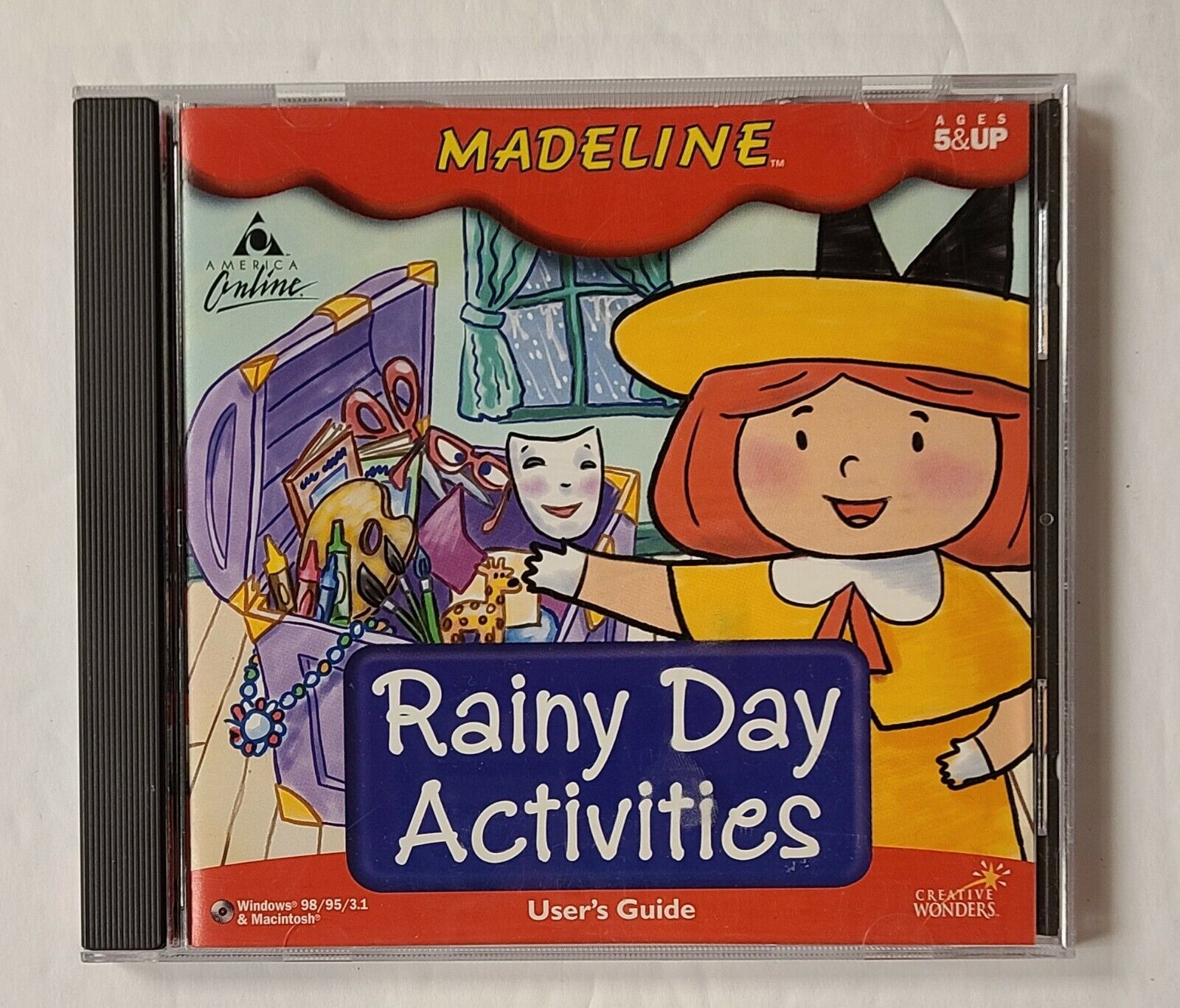 MADELINE Rainy Day Activities Creative Wonders, Windows 98/95/3.1 & Mac
