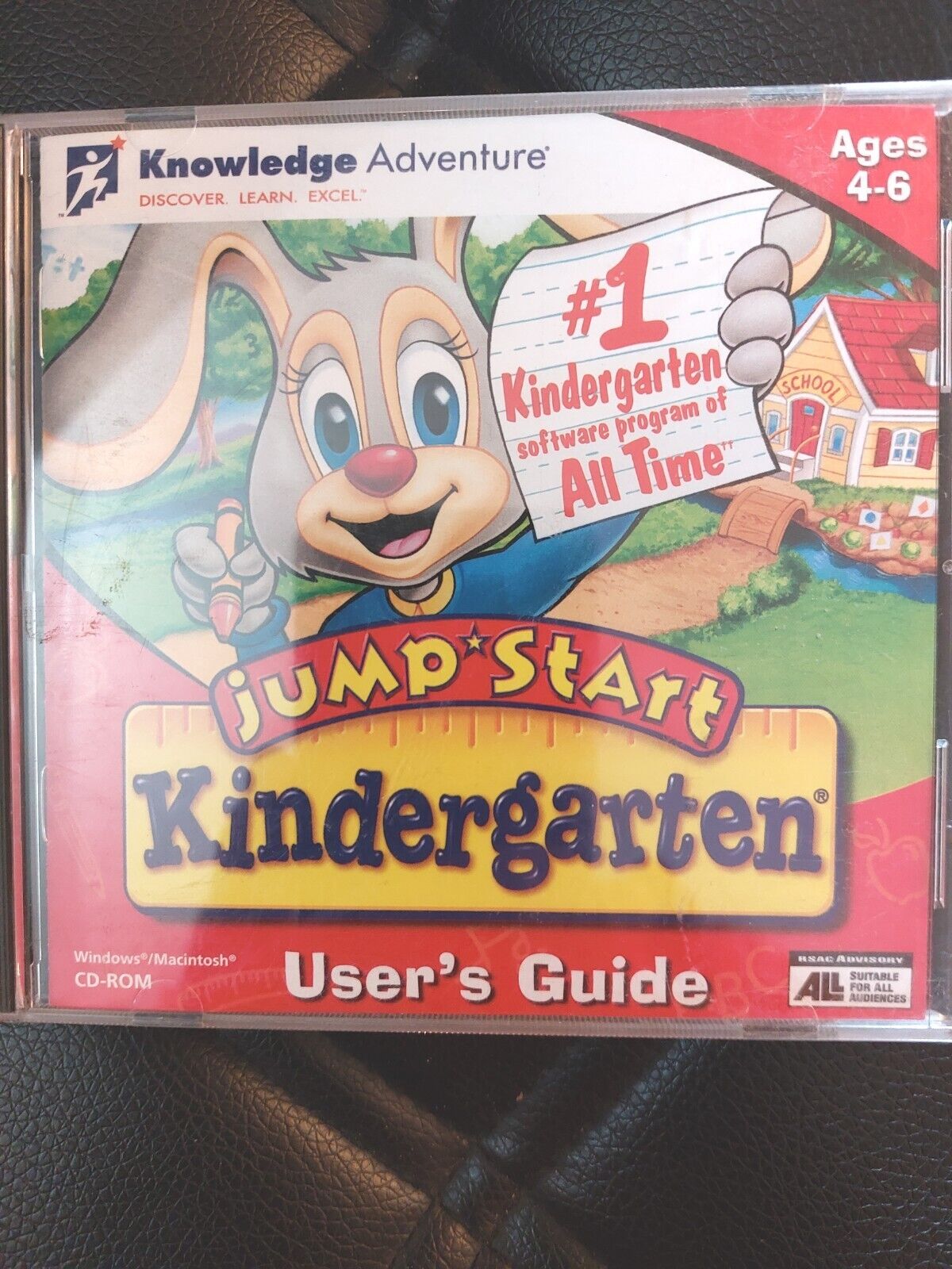 JumpStart Adventures 3rd Grade Users Guide (PC WIN/Mac 1996 Game) 2 Disc Set VTG