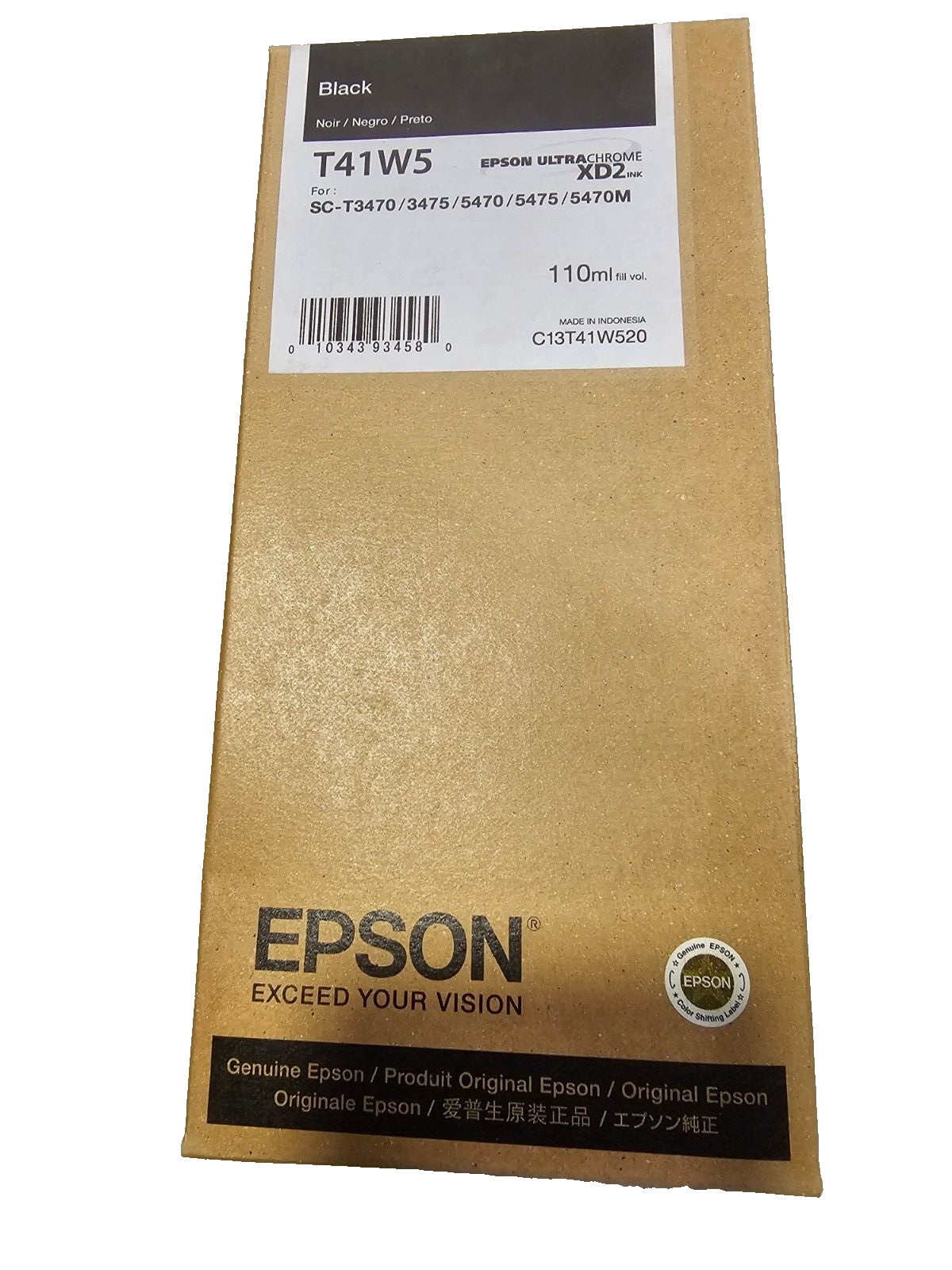 Epson T41W5 Epson toner cartridge best by Oct 2023